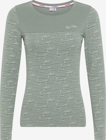 KangaROOS Shirt in Grün: Vorderseite