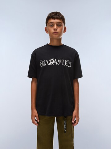 NAPAPIJRI - Camiseta 'S-Acadia' en negro: frente