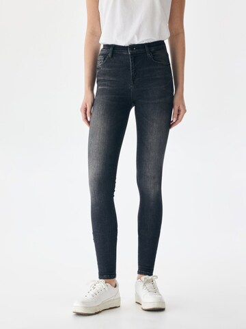 LTB Skinny Jeansy 'Amy X' w kolorze szary: przód