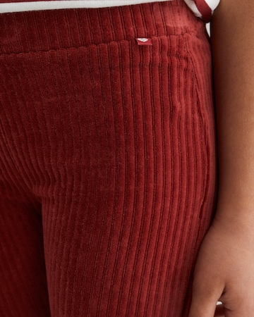 WE Fashion Flared Leggings in Rot