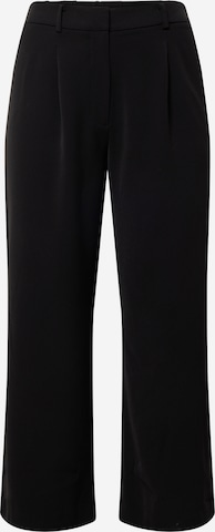 Forever New Curve Wide leg Pleat-Front Pants 'Primrose' in Black: front