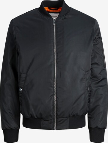 JACK & JONES - Chaqueta de entretiempo 'Terry' en negro: frente