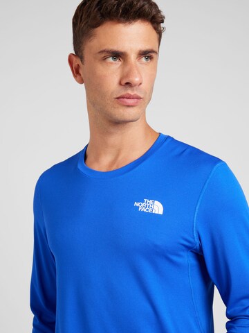 THE NORTH FACE Functioneel shirt 'LIGHTBRIGHT' in Blauw