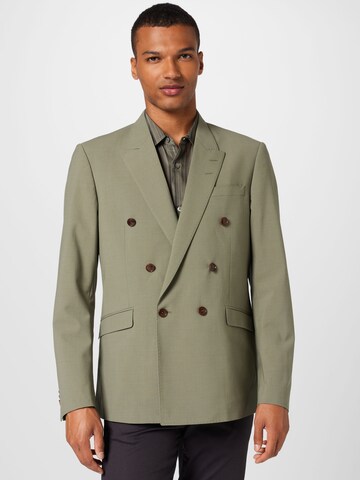 Tiger of Sweden - Ajuste regular Chaqueta saco 'HELDIN' en verde: frente