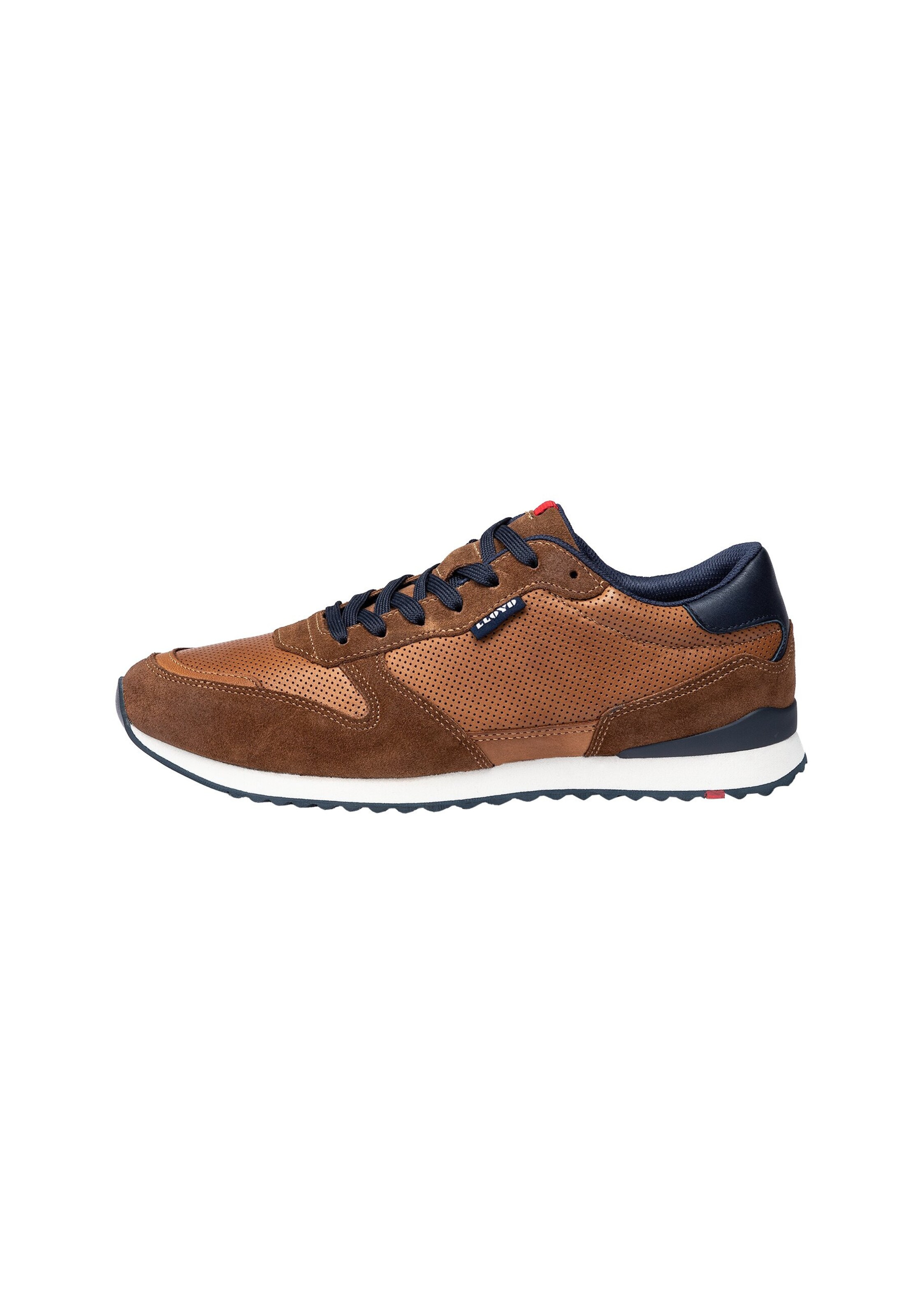 LLOYD Sneakers laag 'Edmond' in Bruin: voorkant