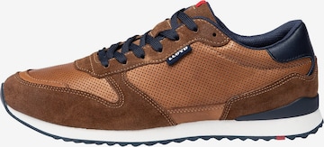 LLOYD Sneakers laag 'Edmond' in Bruin: voorkant