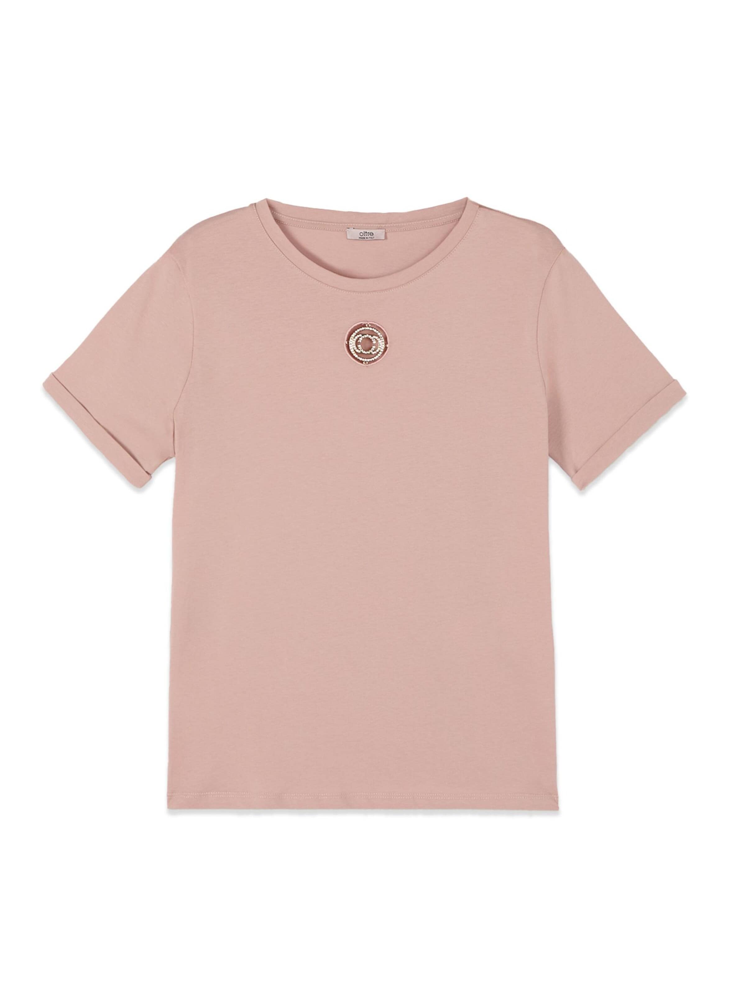 T-shirt oltre en rose : devant