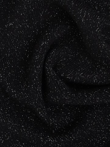 Karl Lagerfeld Scarf 'Ikonik Lurex' in Black