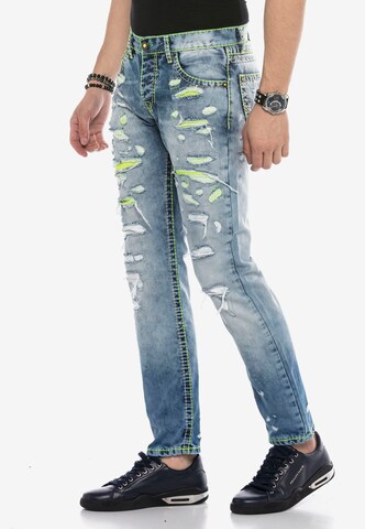 CIPO & BAXX Regular Jeans in Blau