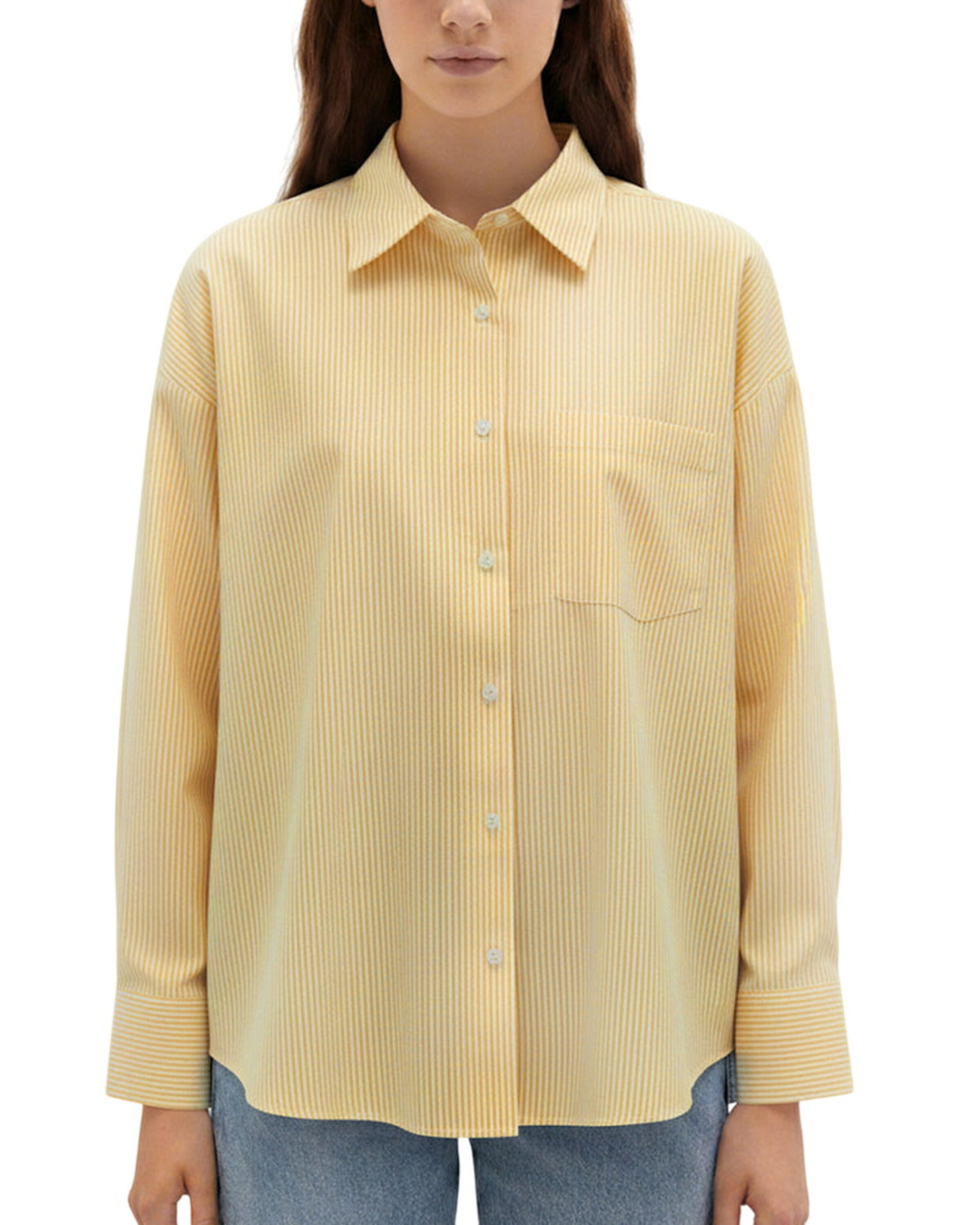 UNIQVIBE Blouse in Yellow