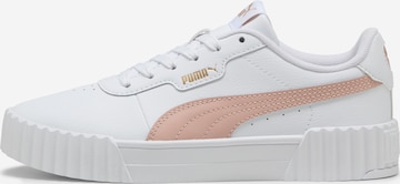 Baskets basses 'Carina 3.0' PUMA en blanc : devant