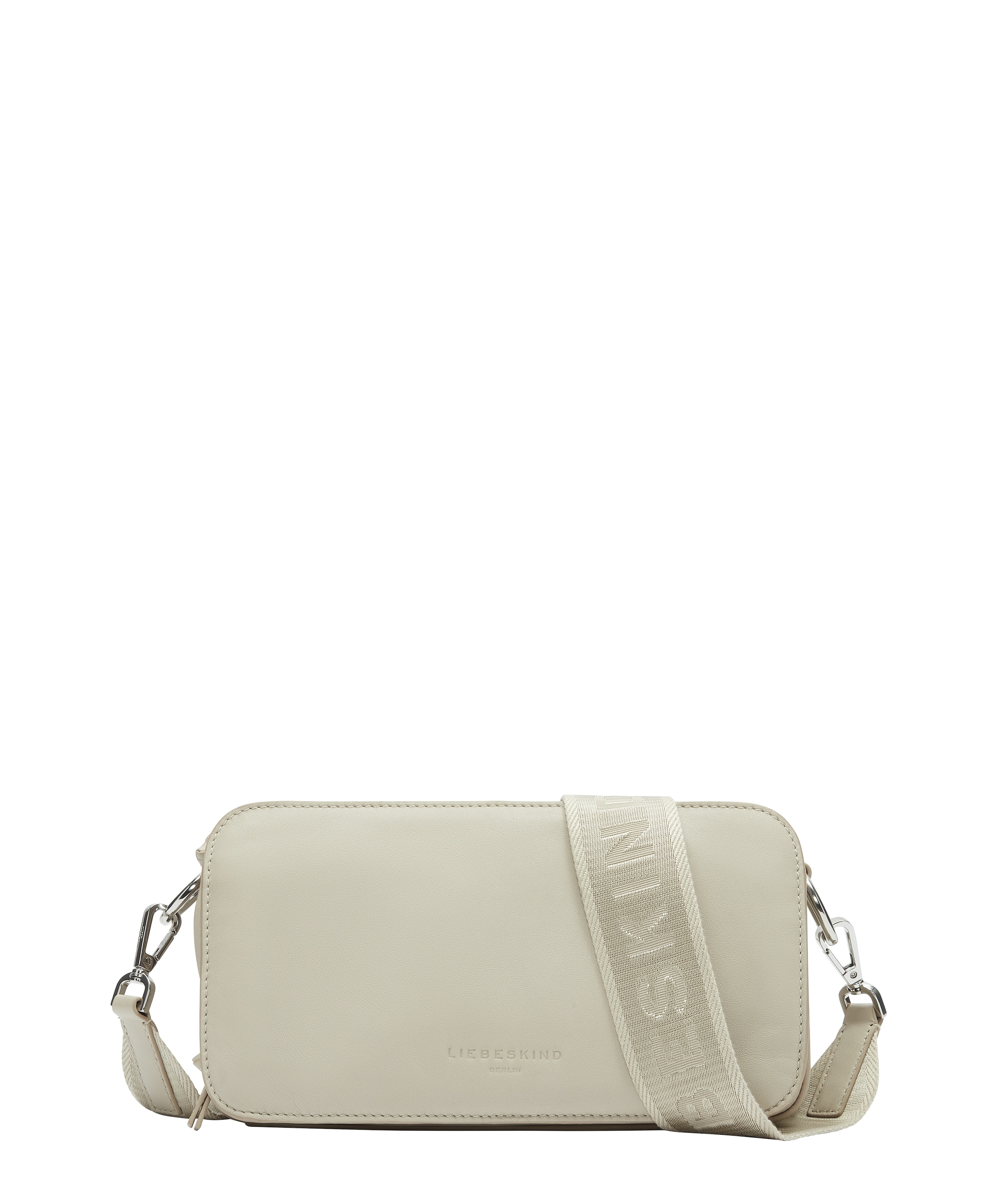 Liebeskind Berlin Schoudertas &#x27;Clarice&#x27; in Beige: voorkant