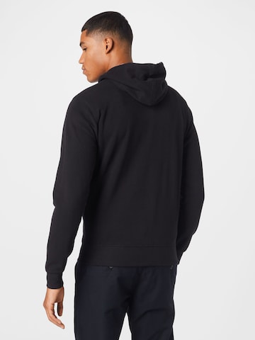 Petrol Industries Zip-Up Hoodie in Black