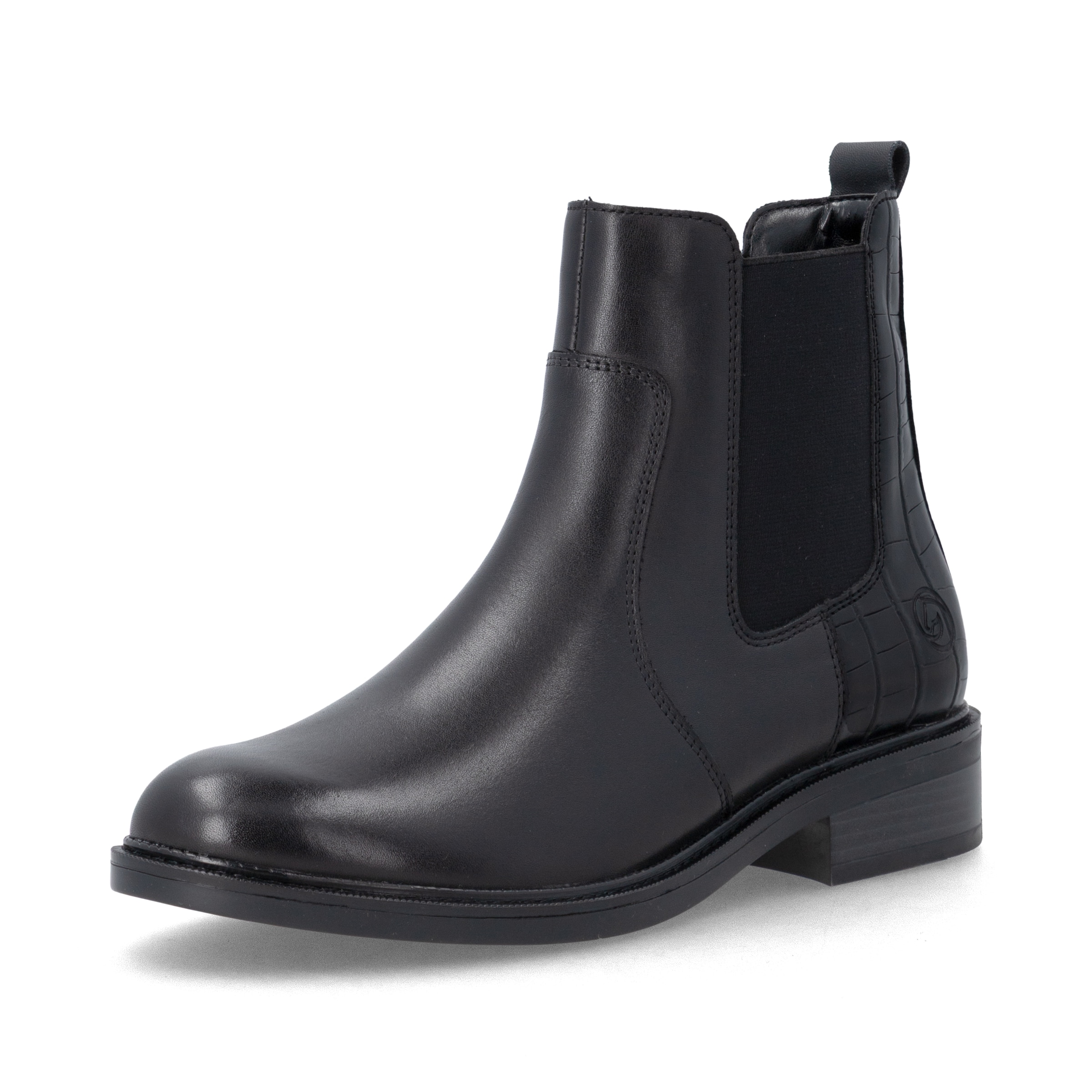 REMONTE Ankle Boots in Black: front