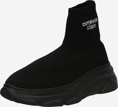 Copenhagen Спортни обувки Slip On в черно / бяло, Преглед на продукта