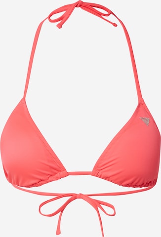 GUESS Kolmio Bikinitoppi värissä vaaleanpunainen: edessä