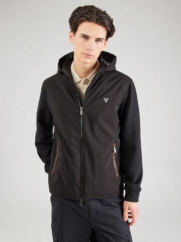 GUESS Between-season jacket in Black: front