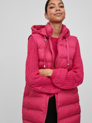 VILA Vest 'Trish' i pink