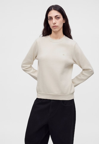 NAPAPIJRISweater majica 'B-AURORA' - bijela boja: prednji dio