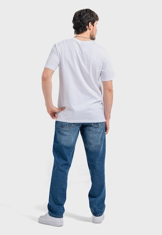 Oldskull T-Shirt 'Basic Oldskull 25' in Weiß