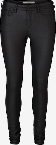 Vero Moda Tall - Skinny Pantalón 'Seven' en negro: frente