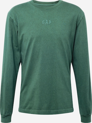 T-Shirt GAP en vert : devant