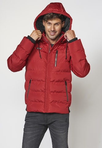KOROSHI Зимняя куртка в Красный: спереди