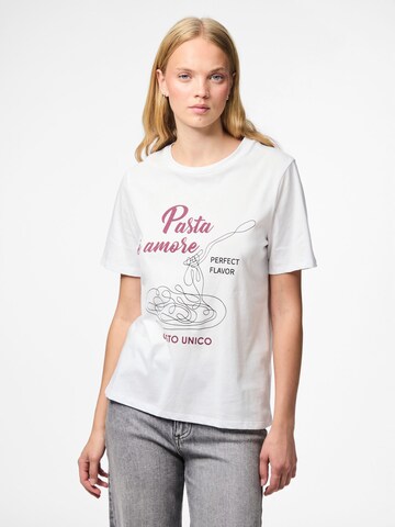 PIECES Shirt 'PCJilliane' in Wit: voorkant