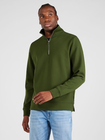 Casual Friday Sweatshirt 'Sebastian' in Groen: voorkant