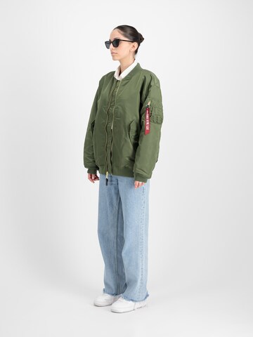 Giacca di mezza stagione di ALPHA INDUSTRIES in verde