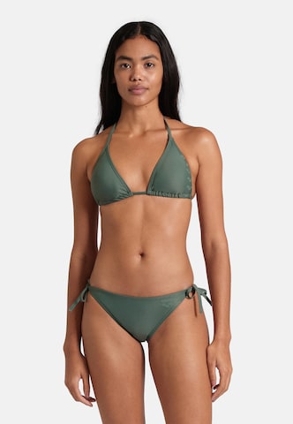 Triangolo Bikini 'TEAM STRIPE' di ARENA in verde: frontale