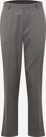 Wide leg Pantaloni con piega frontale di BURTON MENSWEAR LONDON in grigio: frontale