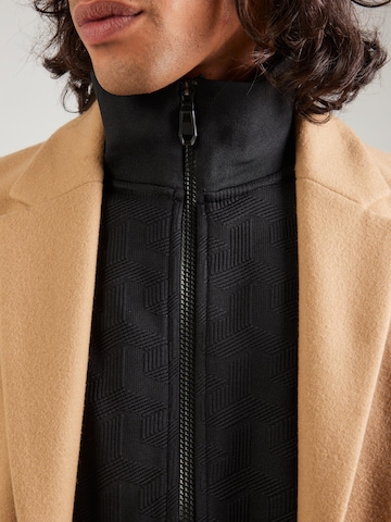 BOSS Sweatvest 'Mirror' in Zwart