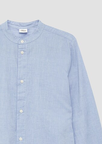 s.Oliver Regular fit Overhemd in Blauw