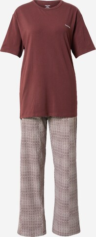 Calvin Klein Underwear Pidžaama, värv lilla: eest vaates