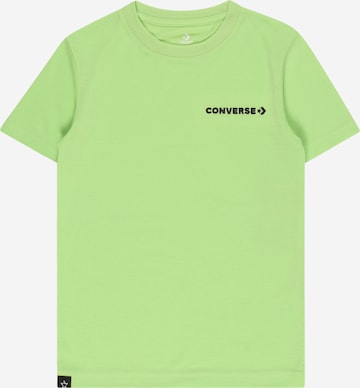 CONVERSE Shirt in Groen: voorkant