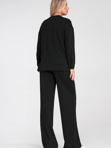 Sweat-shirt 'M1203' Figl en noir