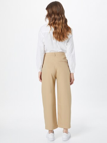 WEEKDAY Loose fit Pants 'Jina' in Beige