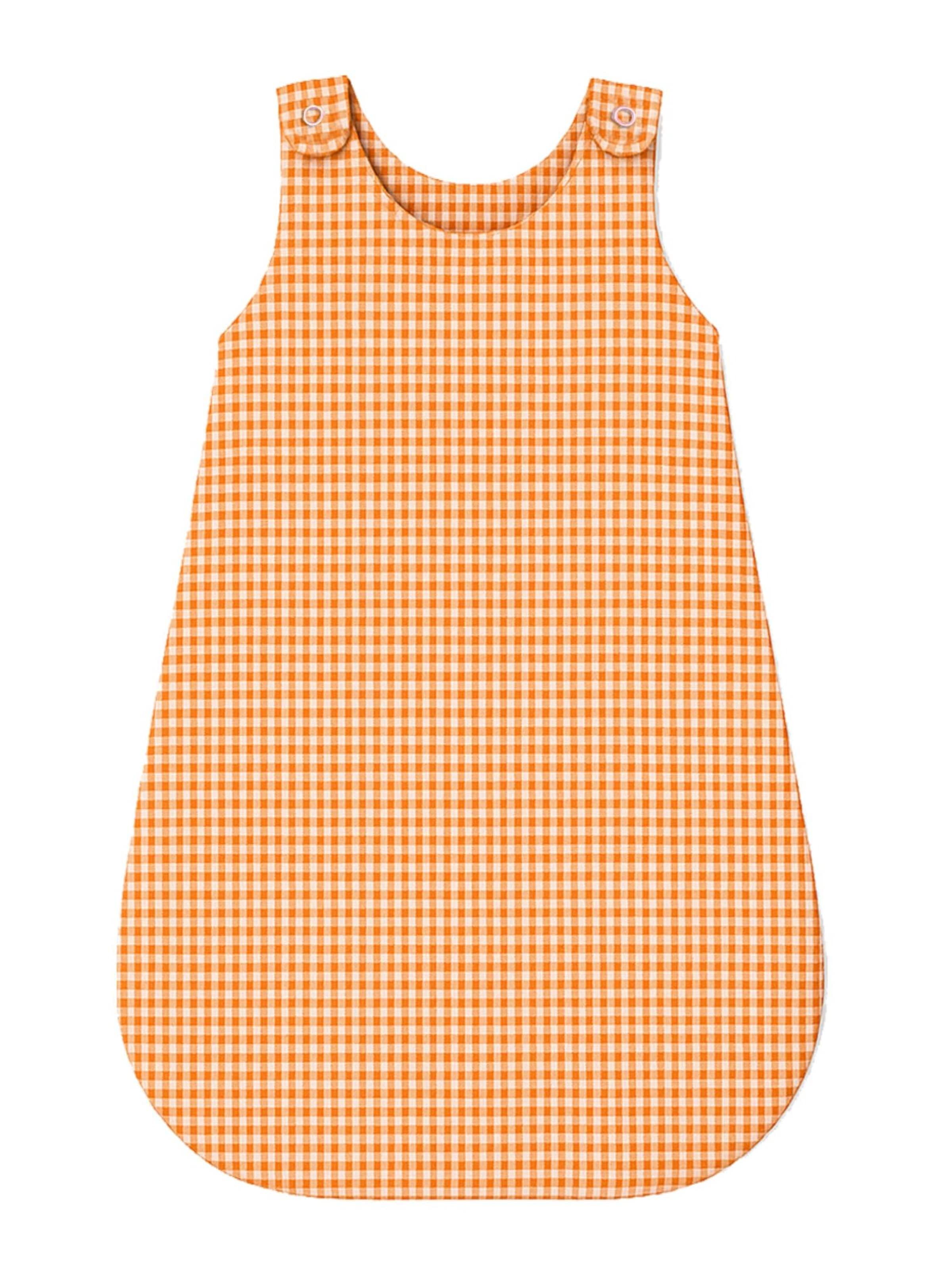 Sac de couchage 'Organic Cotton Summer Sleeping Bag' PAPATE en orange : devant