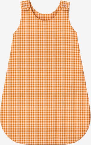 Sac de couchage 'Organic Cotton Summer Sleeping Bag' PAPATE en orange : devant