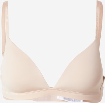 Triangle Soutien-gorge 'Essential' Tommy Hilfiger Underwear en beige : devant