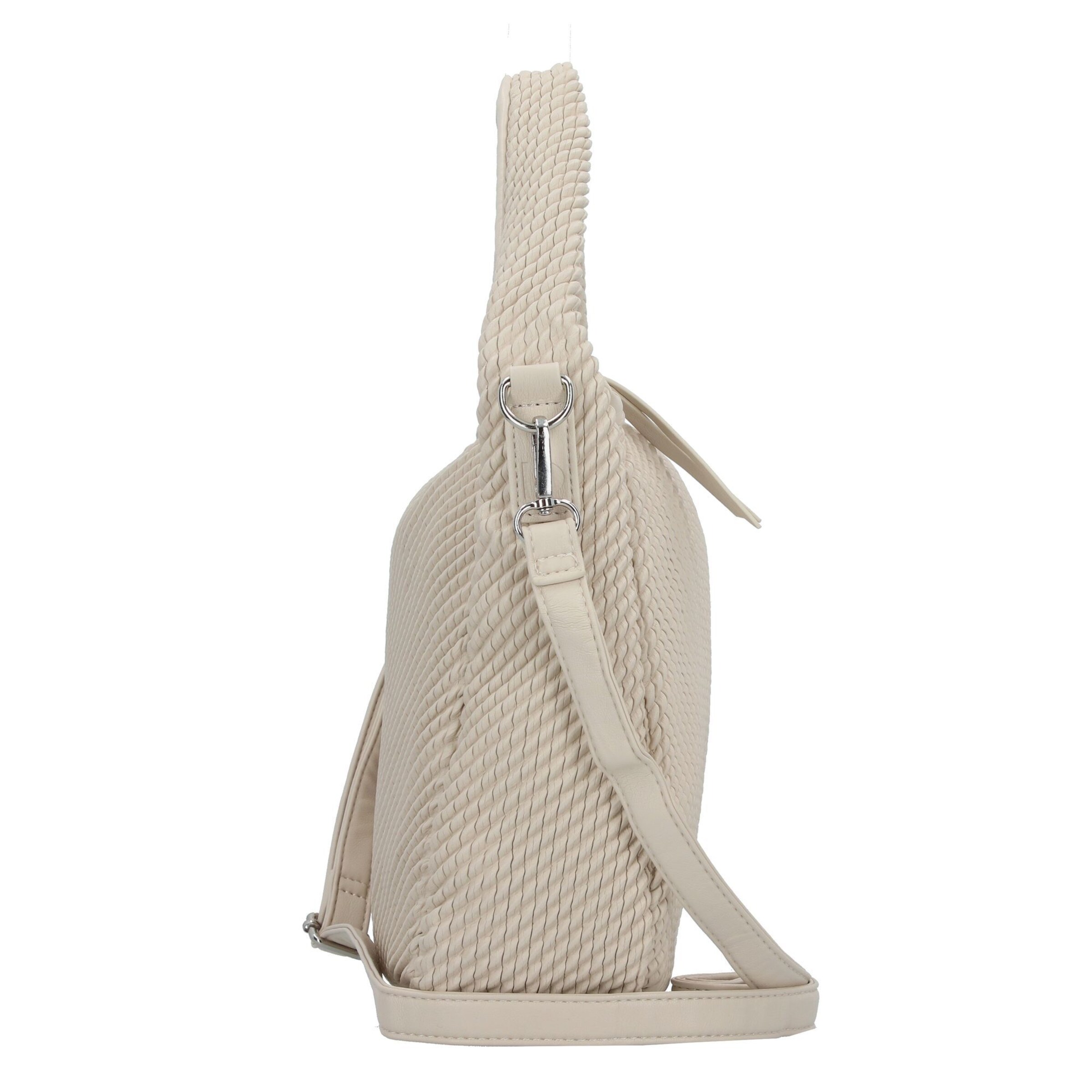 TOM TAILOR DENIM Schultertasche 'Nomi' in Weiß