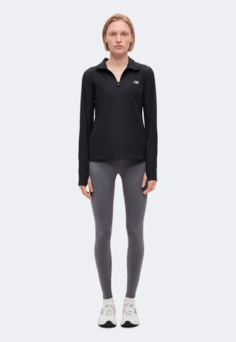 new balance Skinny Sportovní kalhoty – šedá