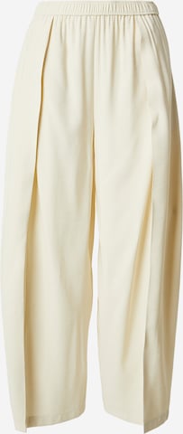 EDITED Loosefit Broek 'Quanda' in Beige: voorkant