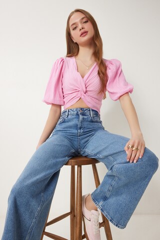 Happiness İstanbul Blouse in Roze