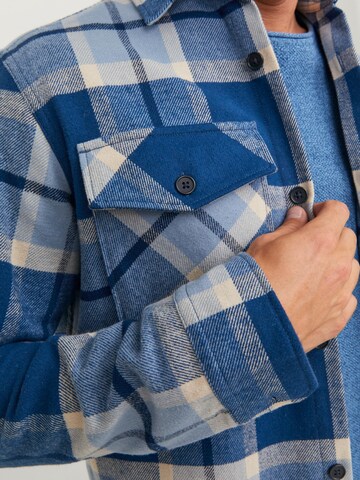 JACK & JONES - Ajuste regular Camisa 'Roy' en azul