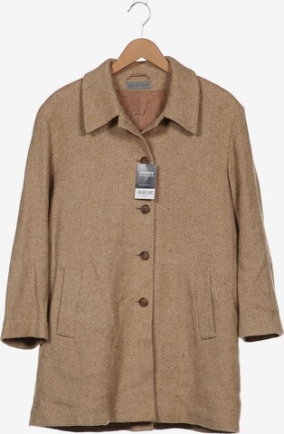 ERICH FEND Jacket & Coat in XXL in Brown: front