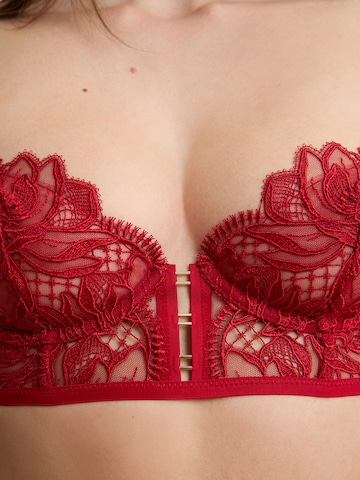 Balconcino Reggiseno 'Wild Night' di ETAM in rosso