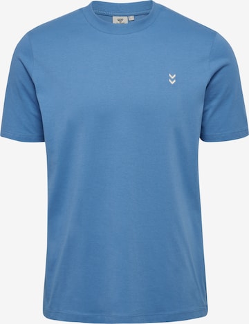 T-Shirt fonctionnel Hummel en bleu : devant