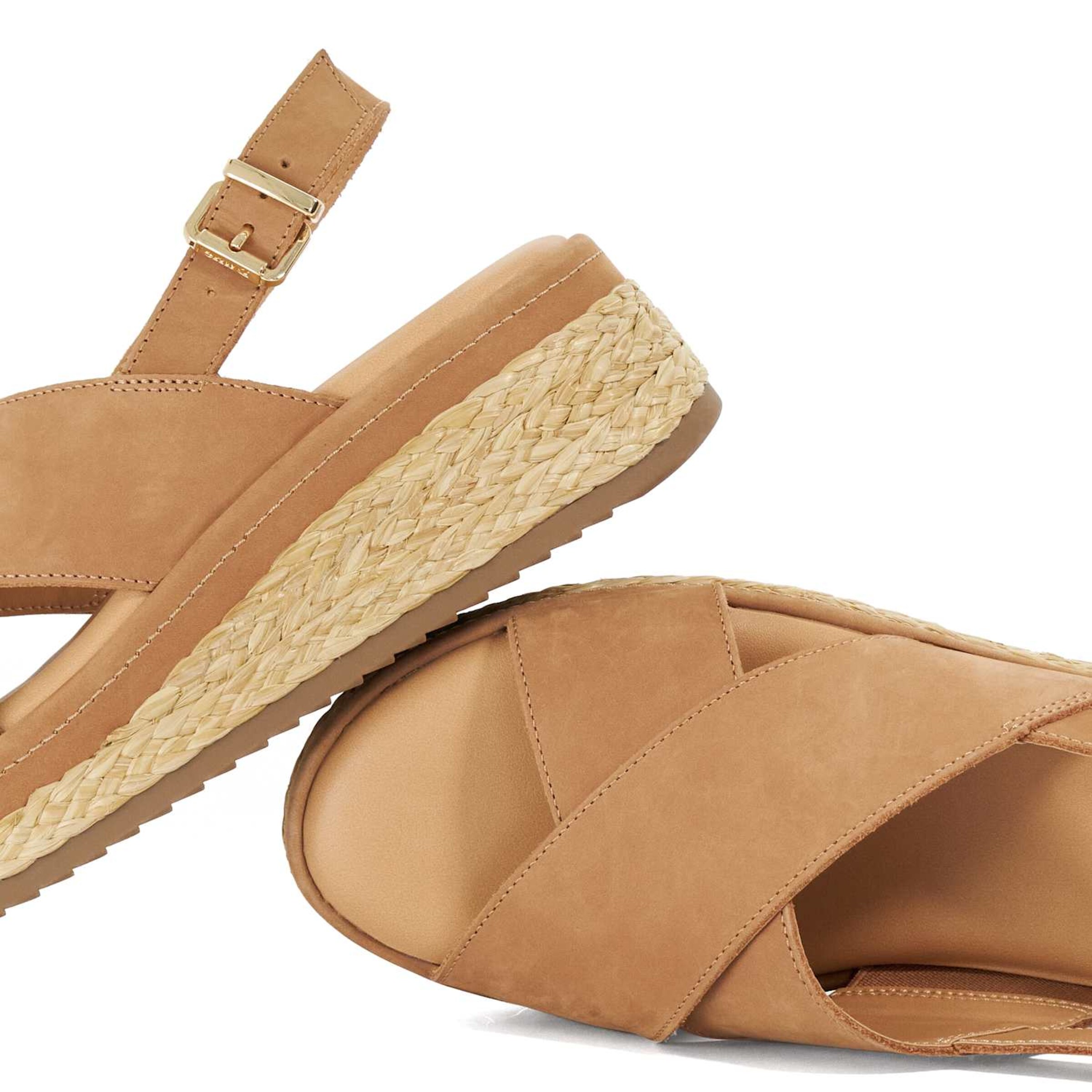 Dune LONDON Sandale in Braun